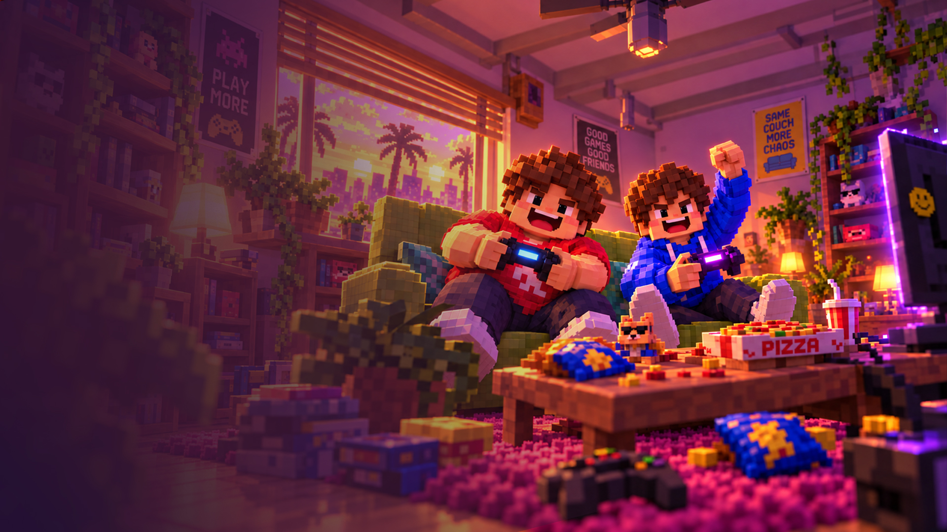 Couch Clash key art